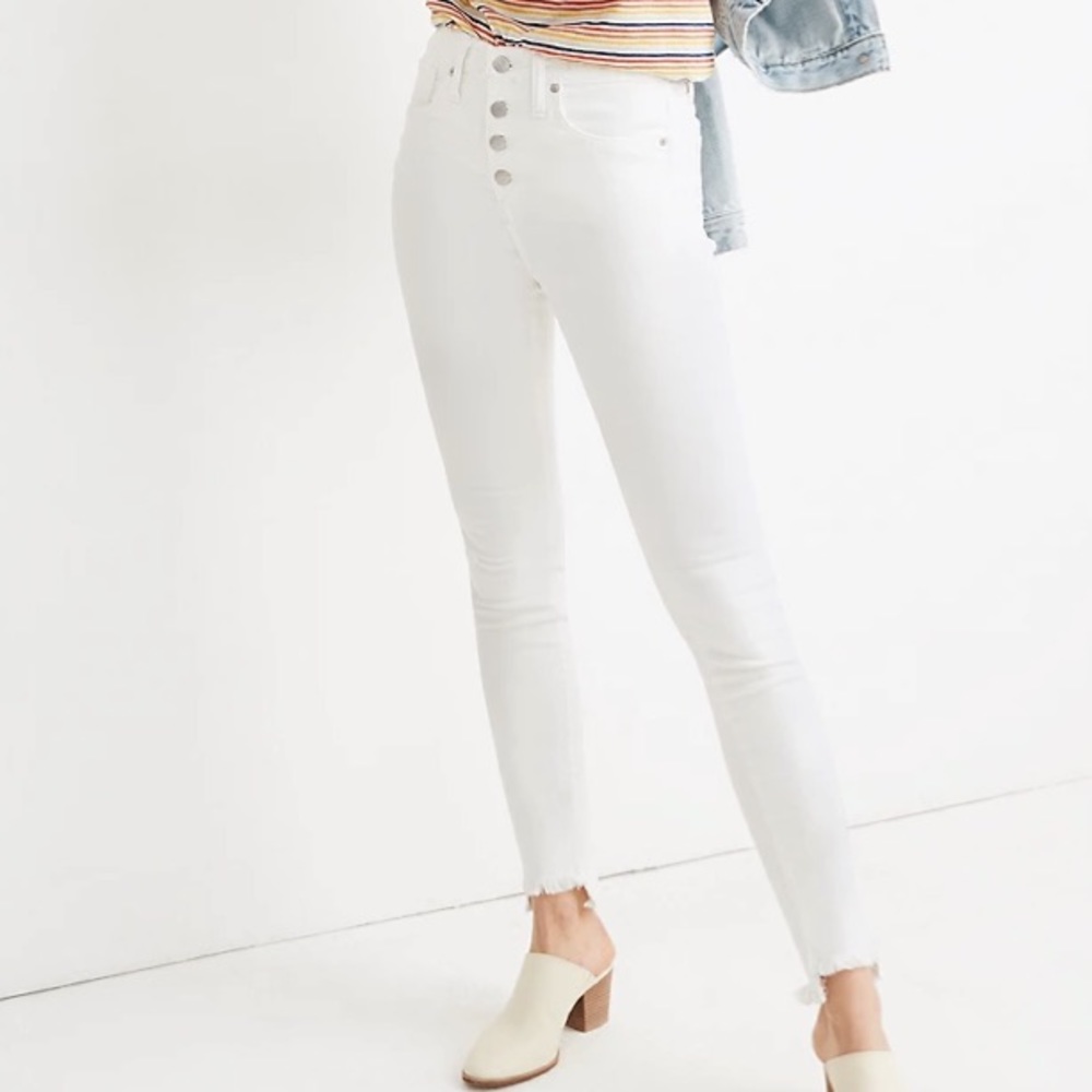 Madewell 10” High-Rise Skinny Crop